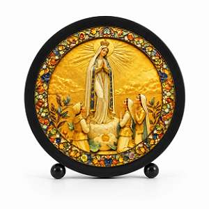 Luminária Vitral - Nossa Senhora de Fátima