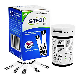 Tiras Reagentes Medir Diabetes Glicose Glicemia 50 Unidades Lite