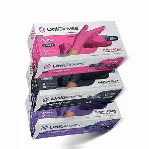 Kit 3 Caixas Luvas Descartável Procedimento Látex 300 Unidades