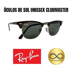 Óculos de sol unissex RayBan Clubmaster em Peruíbe