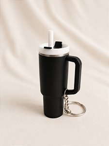 Chaveiro porta coisas mini Stanley - Preto