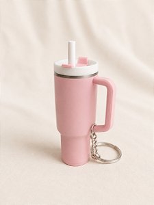 Chaveiro porta coisas mini Stanley - Rosa