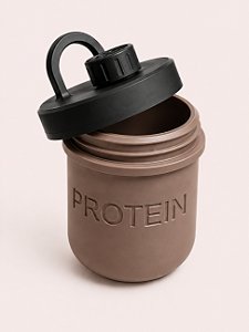 CHAVEIRO PORTA WHEY - Marrom 10 UNIDADES
