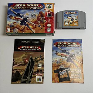 Star Wars Rogue Squadron Nintendo 64 Cib Original Americano