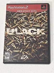 Jogo Black Ps2 Original Completo Americano Greatest Hits