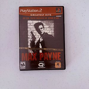 Max Payne Ps2 Físico Original Usado