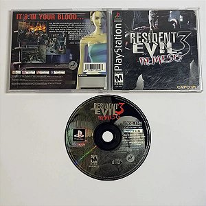 Resident Evil 3 Nemesis Ps1 Americano Original Cib