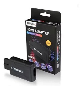 Adaptador Conversor Bitfunx Hdmi N64, Game Cube, Snes