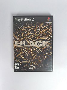 Jogo Black Ps2 Original Americano Playstation 2 Black Label
