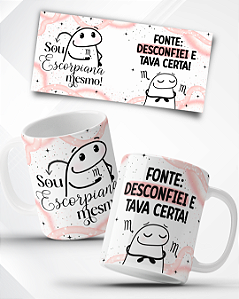 Caneca Signos - Escorpião - Feminino