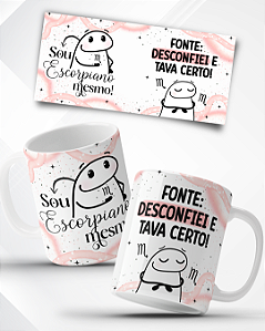 Caneca Signos - Escorpião - Masculino