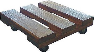 Suporte para Plantas e botijão de gás em Palete