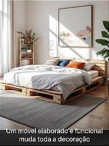 Cama Palete Export casal
