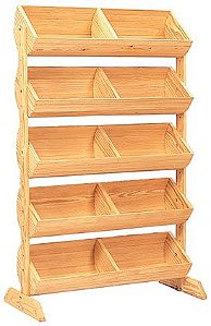 Estante gôndola redondo hortifruti quitanda