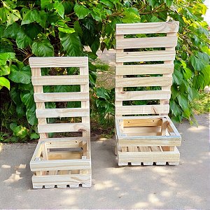 Floreira simple para vaso de plantas parede