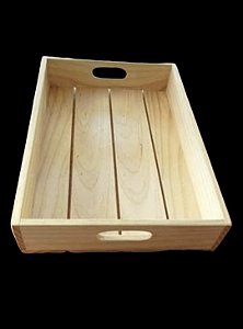 Bandeja basic de madeira