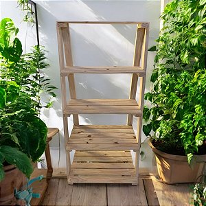 Estante modular escada frente