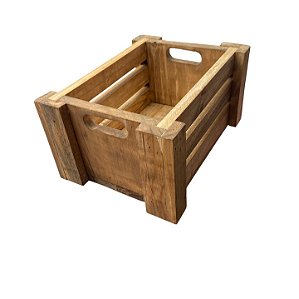 Caixote caixa organizadora single betumado