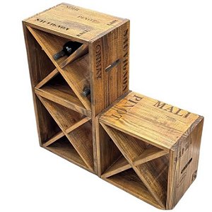 Nicho adega para garrafas personalizada