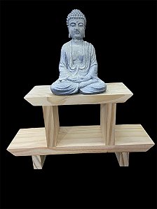 Altar oratório mesa templo Buda Budismo Namastê Japamala Tamanho P