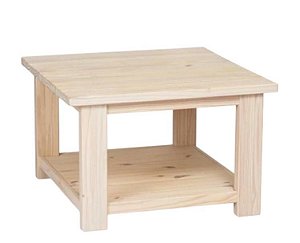 Mesinha de centro quadrada 50x50 cm