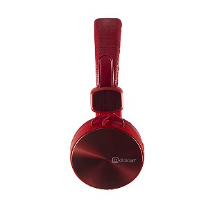 FONE DE OUVIDO DOTCELL DC-F400 VERMELHO