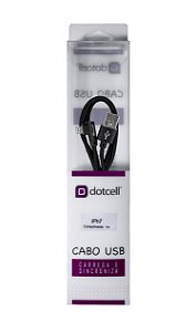 Cabo USB DC-1117 IPH7 (Preto)