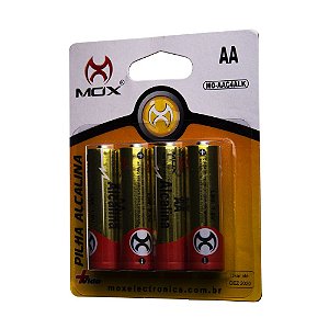 PILHA ALKALINA MOX MO-AAC4ALK