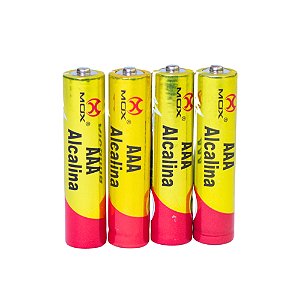 Pilha Alkalina Mox MO-AAAC4ALK