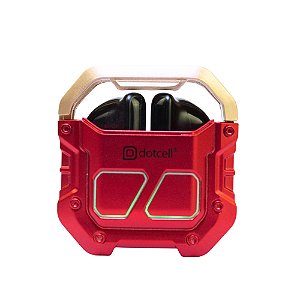 Fone Bluetooth Dc-Bl1200 Vermelho