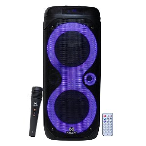 Caixa de Som (Troley Speaker) MO-S730 (2x8'' Woffer / TWS / 40W)