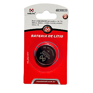 BATERIA BOTAO MOX MO-2032 (CARTELA C/ 1 PC)