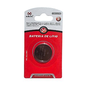 BATERIA BOTAO MOX MO-2016 (CARTELA C/ 1 PC)