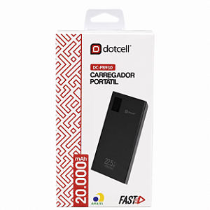 BATERIA PORTATIL DOTCELL DC-PB930 PRETO