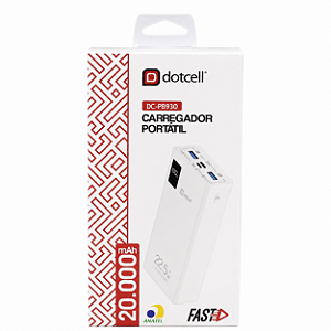 BATERIA PORTATIL DOTCELL DC-PB930 BRANCO