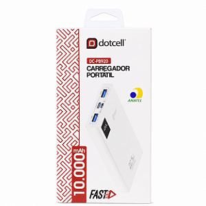 BATERIA PORTATIL DOTCELL DC-PB920 BRANCO