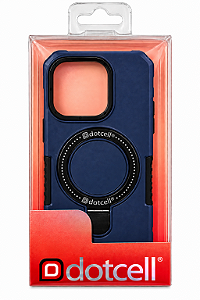 CAPA PARA CELULAR DOTCELL DC-CS850 AZUL MARINHO IPH15