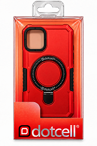 CAPA PARA CELULAR DOTCELL DC-CS850 VERMELHO IPH11