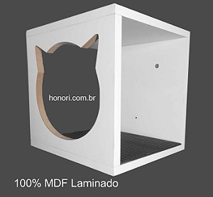 LINHA PREMIUM - Nicho para Gato - CARINHA - 100% em MDF