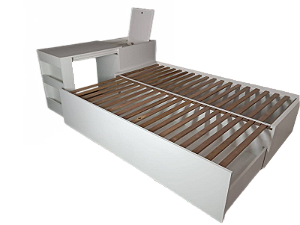 Cama Home Office que vira cama de casal - daybed