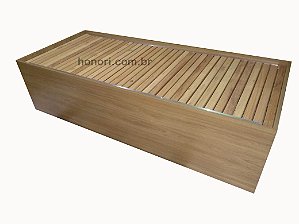 CAMA 3 em 1 DayBed- Cor: Noce Amendoa duratex