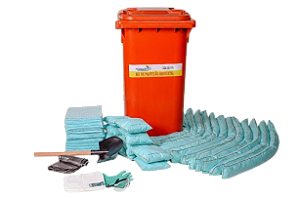 Kit Proteção Ambiental para Líquidos Agressivos - Linha Verde - Container 240L