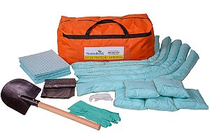 Kit Proteção Ambiental - Linha Verde - Bolsa Laranja 30L