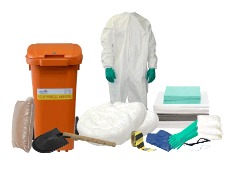 Kit Proteção Ambiental para Petróleo e Derivados - Linha Branca - Container 120L