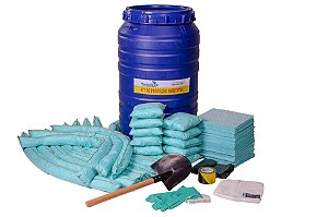 Kit Proteção Ambiental - Linha Verde - Bombona Azul 200L