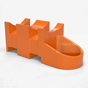 Pallet de Contenção de 1 Tambor PL057 200L - (1240x475x470)