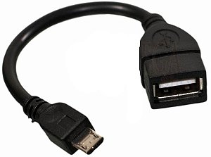 Cabo Adaptador Micro USB Otg Pendrive