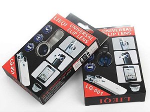 Lente Olho de Peixe Universal para Smartphones