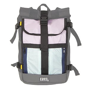 1F Rino SL Azul/Rosa- Cover para mochilas Kyosei