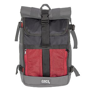 1F Rino SL Vermelho/Preto- Cover para mochilas Kyosei